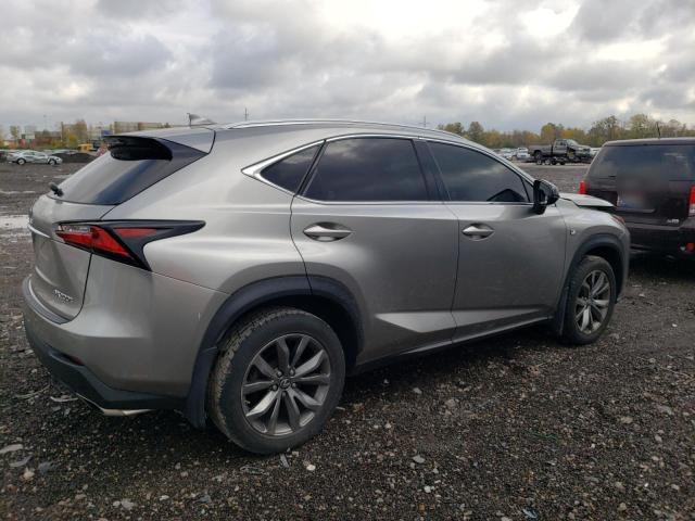 JTJYARBZ0F2012501 - 2015 LEXUS NX 200T SILVER photo 3