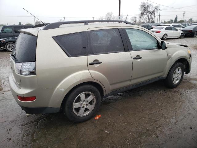 JA4MS31X37Z010899 - 2007 MITSUBISHI OUTLANDER ES GOLD photo 3