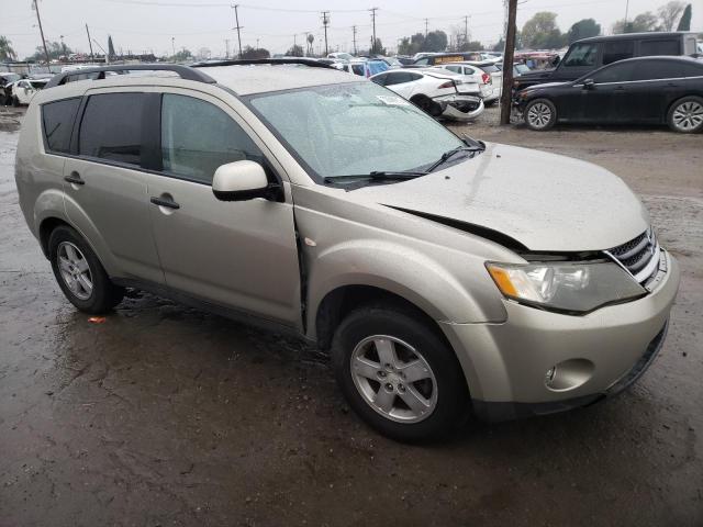 JA4MS31X37Z010899 - 2007 MITSUBISHI OUTLANDER ES ოქროსფერი ფოტო 4