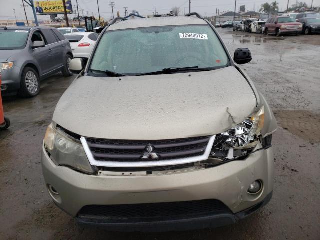 JA4MS31X37Z010899 - 2007 MITSUBISHI OUTLANDER ES ოქროსფერი ფოტო 5
