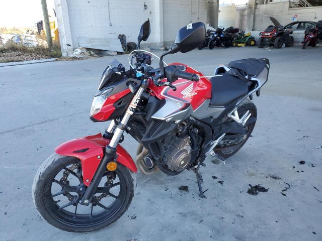 MLHPC6313K5000137 - 2019 HONDA CB500 F RED photo 2