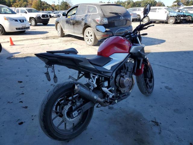 MLHPC6313K5000137 - 2019 HONDA CB500 F RED photo 4