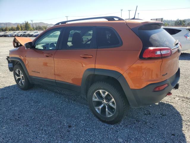 1C4PJMBS4GW143090 - 2016 JEEP CHEROKEE TRAILHAWK ORANGE photo 2