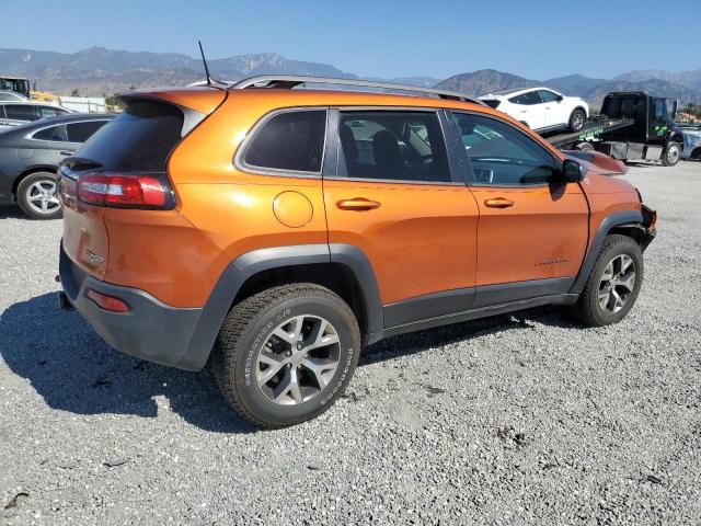 1C4PJMBS4GW143090 - 2016 JEEP CHEROKEE TRAILHAWK ORANGE photo 3