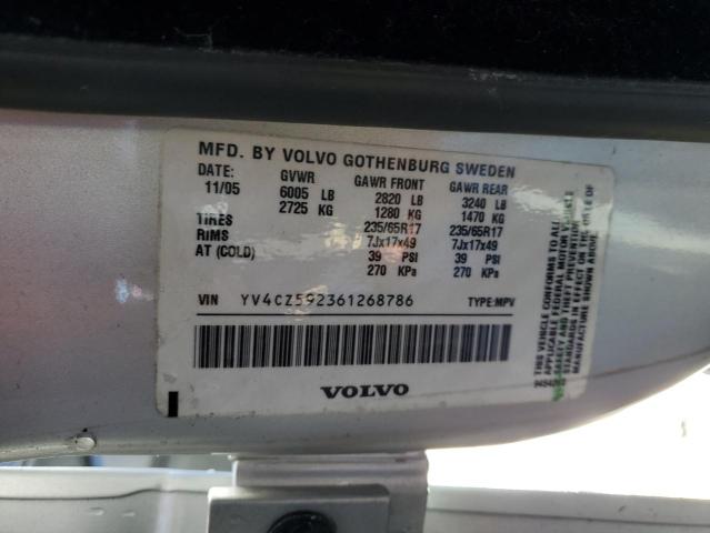 YV4CZ592361268786 - 2006 VOLVO XC90 SILVER photo 14