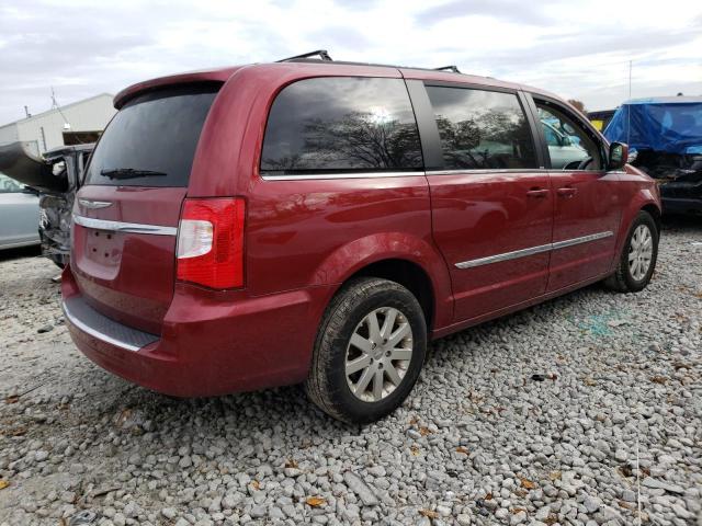2C4RC1BG9ER317254 - 2014 CHRYSLER TOWN & COU TOURING RED photo 3