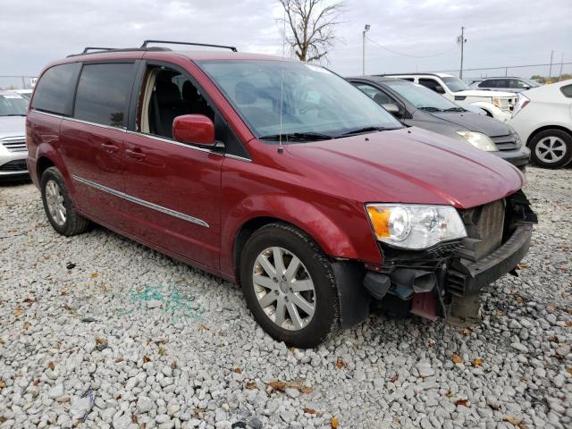 2C4RC1BG9ER317254 - 2014 CHRYSLER TOWN & COU TOURING RED photo 4