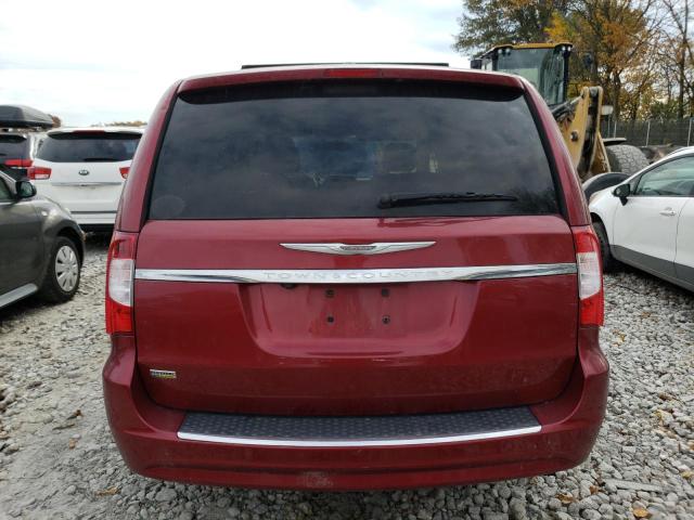 2C4RC1BG9ER317254 - 2014 CHRYSLER TOWN & COU TOURING RED photo 6
