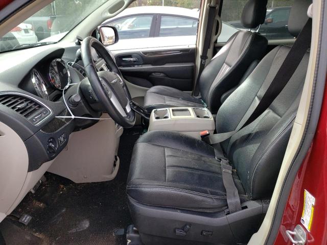 2C4RC1BG9ER317254 - 2014 CHRYSLER TOWN & COU TOURING RED photo 7