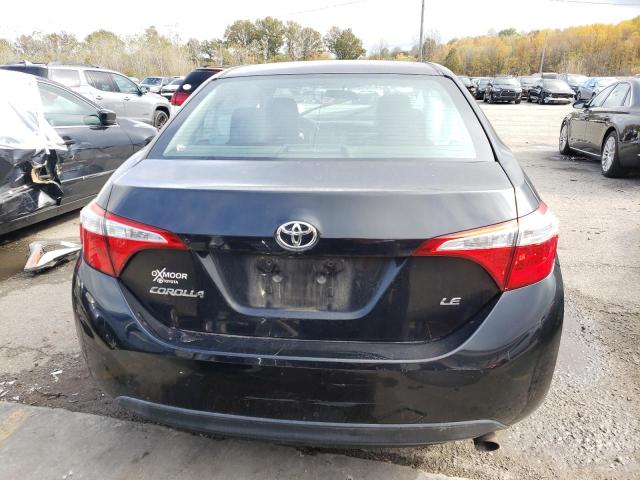 5YFBURHE7EP070173 - 2014 TOYOTA COROLLA L BLACK photo 6