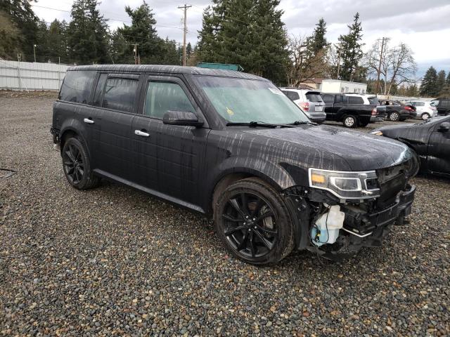 2FMHK6DT7HBA10728 - 2017 FORD FLEX LIMITED BLACK photo 4