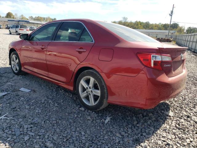 4T1BF1FK5CU617361 - 2012 TOYOTA CAMRY BASE RED photo 2