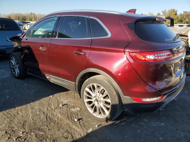 5LMCJ3C90HUL04965 - 2017 LINCOLN MKC RESERVE BURGUNDY photo 2