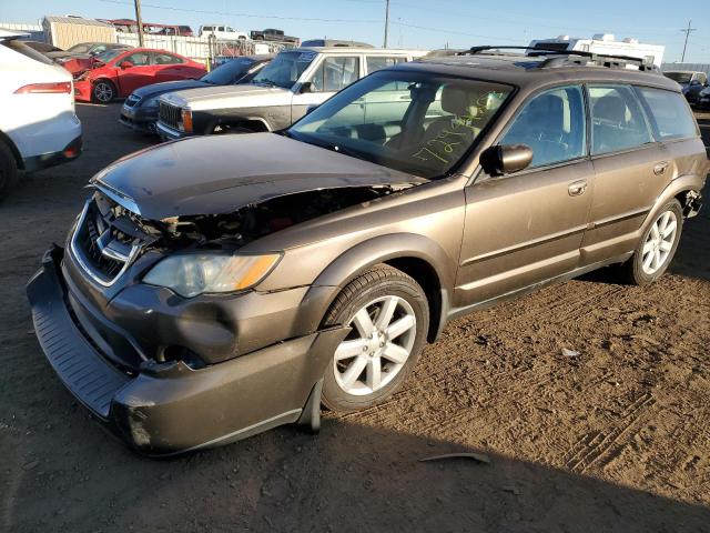 4S4BP62C587316992 - 2008 SUBARU OUTBACK 2.5I LIMITED BROWN photo 1