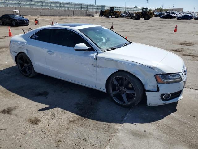 WAULFAFR2CA027235 - 2012 AUDI A5 PREMIUM PLUS WHITE photo 4