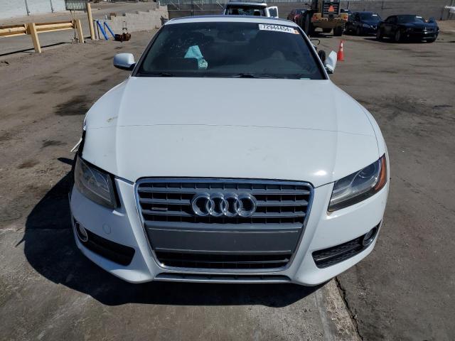 WAULFAFR2CA027235 - 2012 AUDI A5 PREMIUM PLUS WHITE photo 5