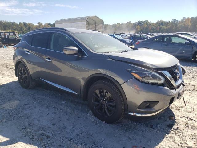 5N1AZ2MH9JN107862 - 2018 NISSAN MURANO S GRAY photo 4