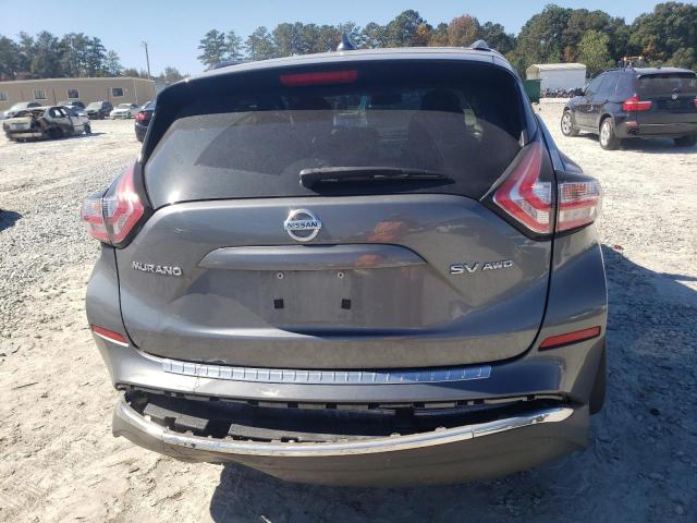 5N1AZ2MH9JN107862 - 2018 NISSAN MURANO S GRAY photo 6