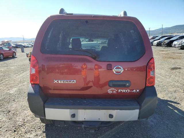 5N1AN0NWXFN661710 - 2015 NISSAN XTERRA X RED photo 6