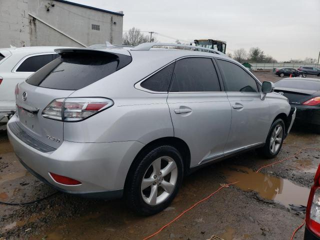 2T2BK1BA4AC059375 - 2010 LEXUS RX 350 SILVER photo 3