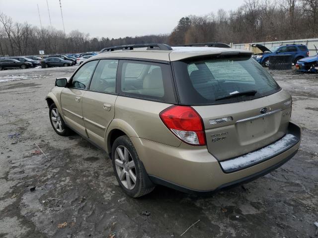 4S4BP62CX87308824 - 2008 SUBARU OUTBACK 2.5I LIMITED GOLD photo 2