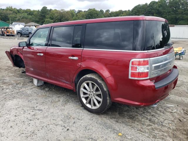 2FMGK5D80JBA21335 - 2018 FORD FLEX LIMITED MAROON photo 2