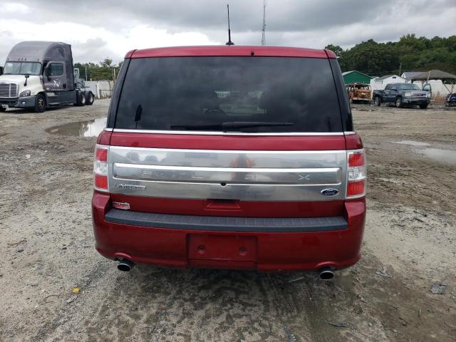 2FMGK5D80JBA21335 - 2018 FORD FLEX LIMITED MAROON photo 6