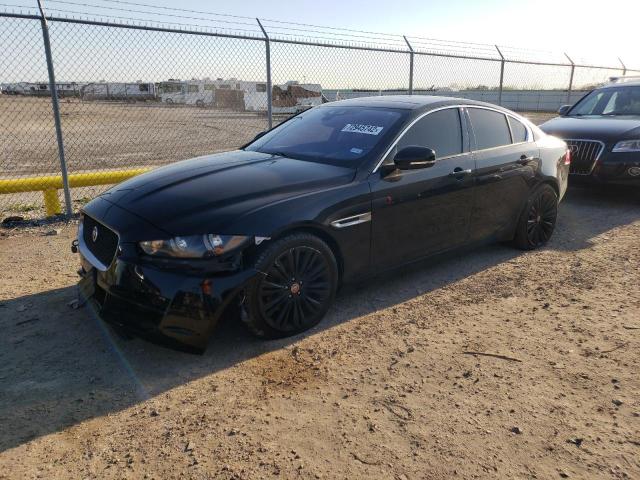 SAJAR4BG3HA976714 - 2017 JAGUAR XE BLACK photo 1