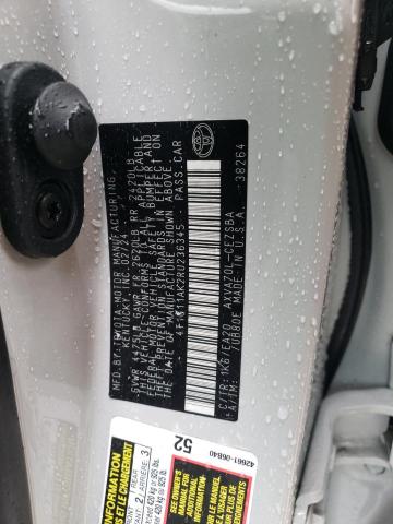 4T1G11AK2RU236345 - 2024 TOYOTA CAMRY SE NIGHT SHADE WHITE photo 12