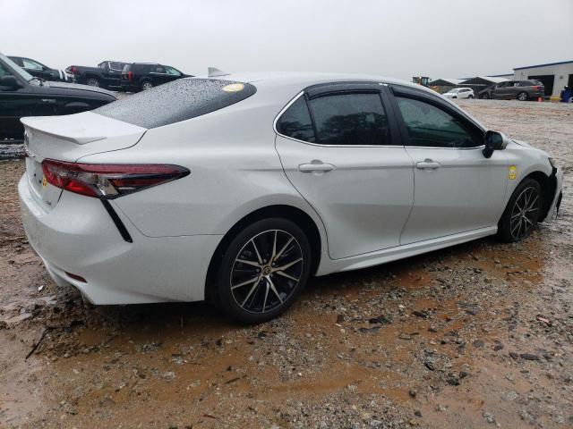 4T1G11AK2RU236345 - 2024 TOYOTA CAMRY SE NIGHT SHADE WHITE photo 3