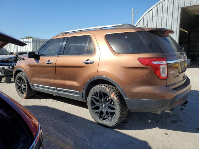 1FMHK7F88BGA26225 - 2011 FORD EXPLORER LIMITED BROWN photo 2