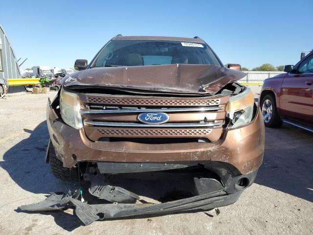 1FMHK7F88BGA26225 - 2011 FORD EXPLORER LIMITED BROWN photo 5