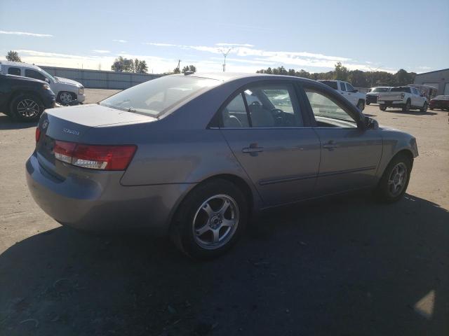 5NPET46C08H302408 - 2008 HYUNDAI SONATA GLS GRAY photo 3