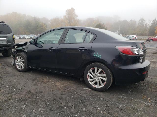 JM1BL1W81C1633432 - 2012 MAZDA 3 I BLACK photo 2