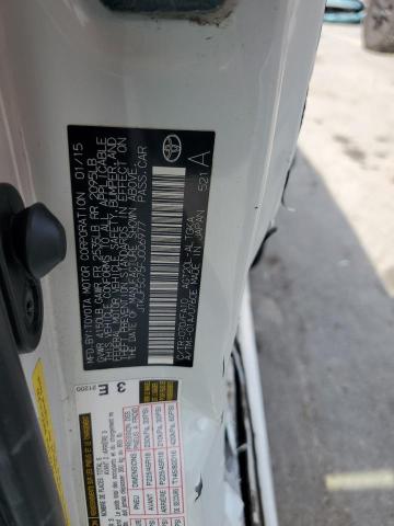 JTKJF5C75FJ006977 - 2015 TOYOTA SCION TC თეთრი ფოტო 13