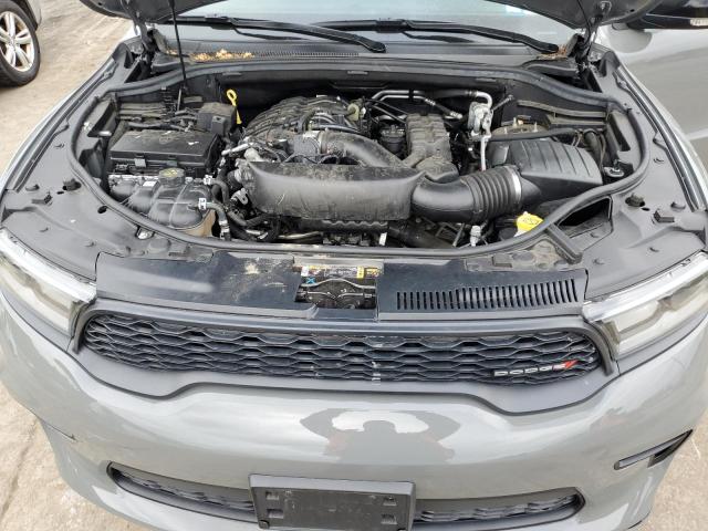 1C4RDJDG5NC211354 - 2022 DODGE DURANGO GT GRAY photo 12