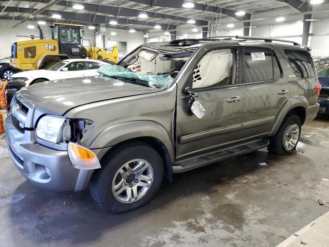 5TDBT48A26S261656 - 2006 TOYOTA SEQUOIA LIMITED GRAY photo 1