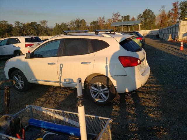 JN8AS5MV1DW621255 - 2013 NISSAN ROGUE S WHITE photo 2