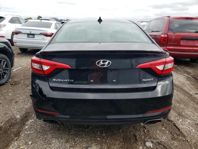 5NPE34AFXHH507445 - 2017 HYUNDAI SONATA SPORT BLACK photo 6