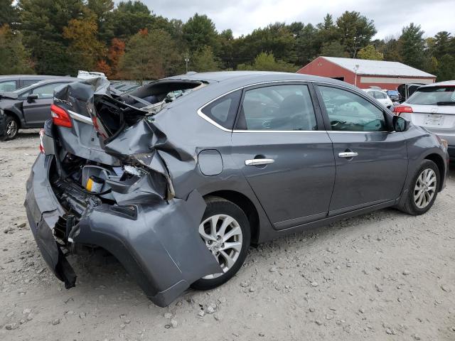 3N1AB7AP9JL635115 - 2018 NISSAN SENTRA S GRAY photo 3