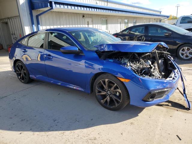 2HGFC2F84LH601052 - 2020 HONDA CIVIC SPORT BLUE photo 4