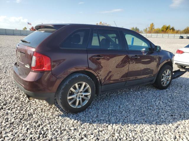 2FMDK3J98CBA68975 - 2012 FORD EDGE SEL BROWN photo 3