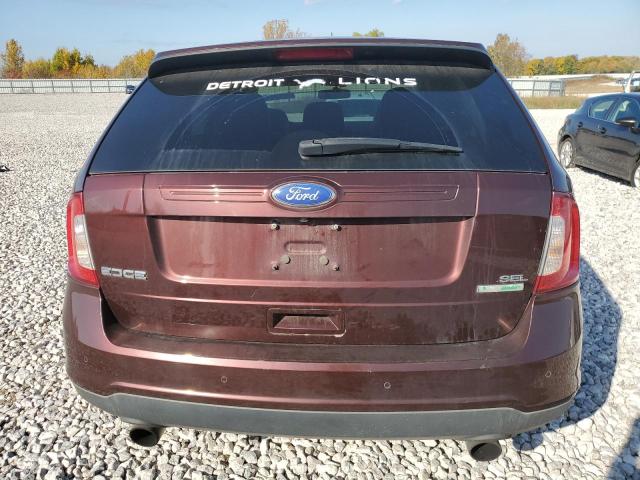 2FMDK3J98CBA68975 - 2012 FORD EDGE SEL BROWN photo 6