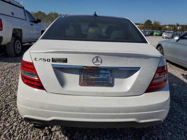 WDDGF4HB2EA966870 - 2014 MERCEDES-BENZ C 250 WHITE photo 6