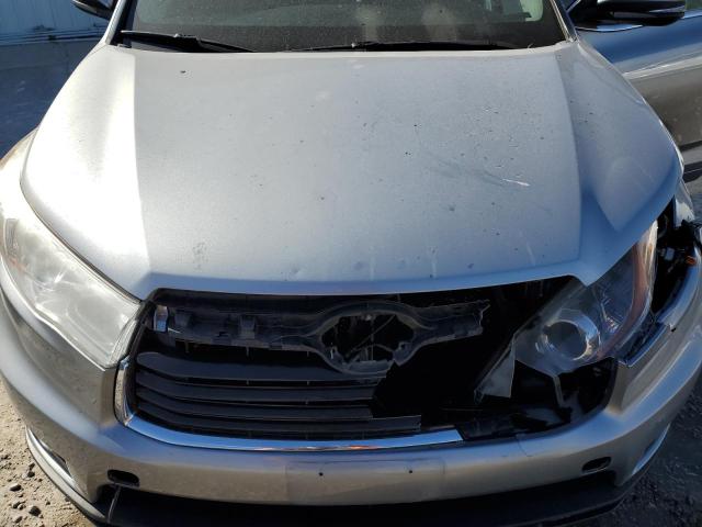 5TDJKRFH4FS161750 - 2015 TOYOTA HIGHLANDER XLE GRAY photo 11