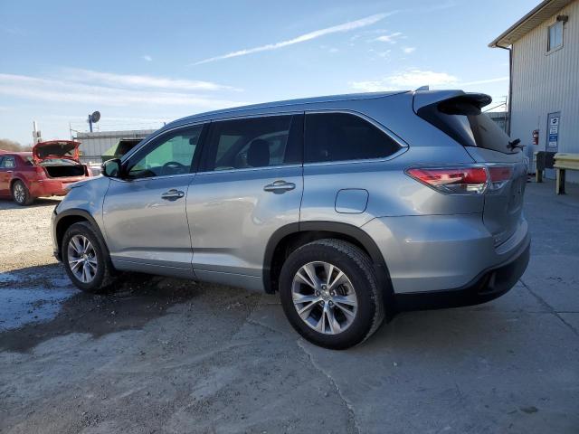 5TDJKRFH4FS161750 - 2015 TOYOTA HIGHLANDER XLE GRAY photo 2
