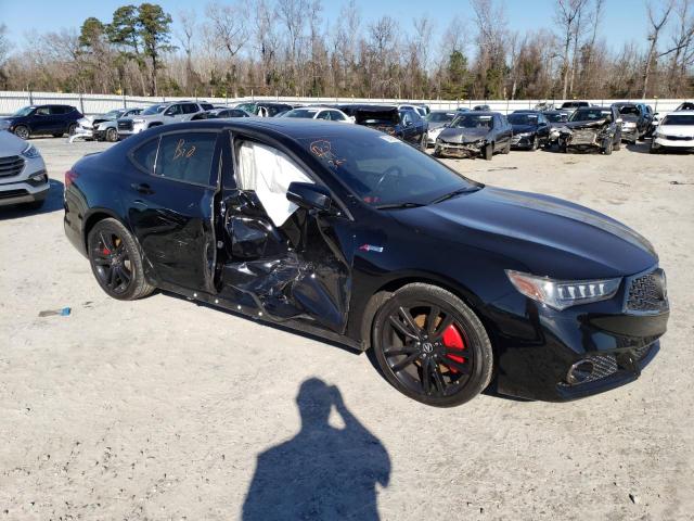 19UUB1F64KA007299 - 2019 ACURA TLX TECHNOLOGY BLACK photo 4