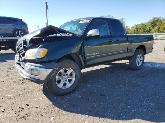 5TBBT44162S229141 - 2002 TOYOTA TUNDRA ACCESS CAB GREEN photo 1