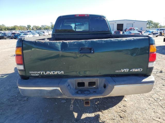 5TBBT44162S229141 - 2002 TOYOTA TUNDRA ACCESS CAB მწვანე ფოტო 6