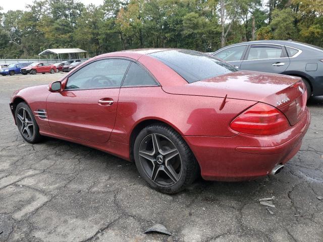 WDBSK75FX3F056360 - 2003 MERCEDES-BENZ SL 500R RED photo 2